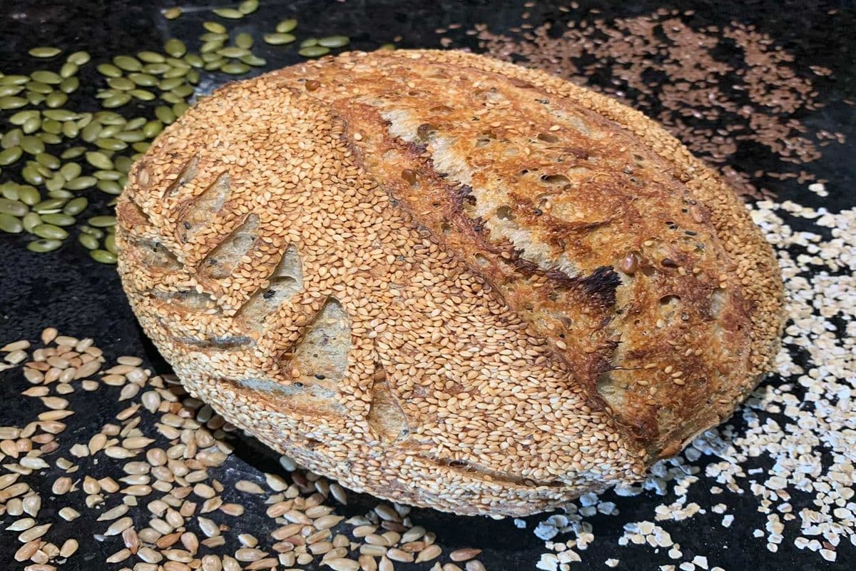 Multigrain Sourdough Bread
