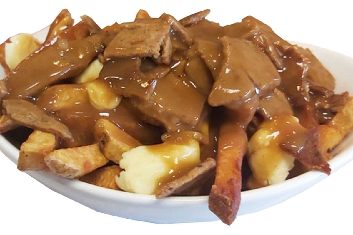 Poutine au donair / Donair Poutine