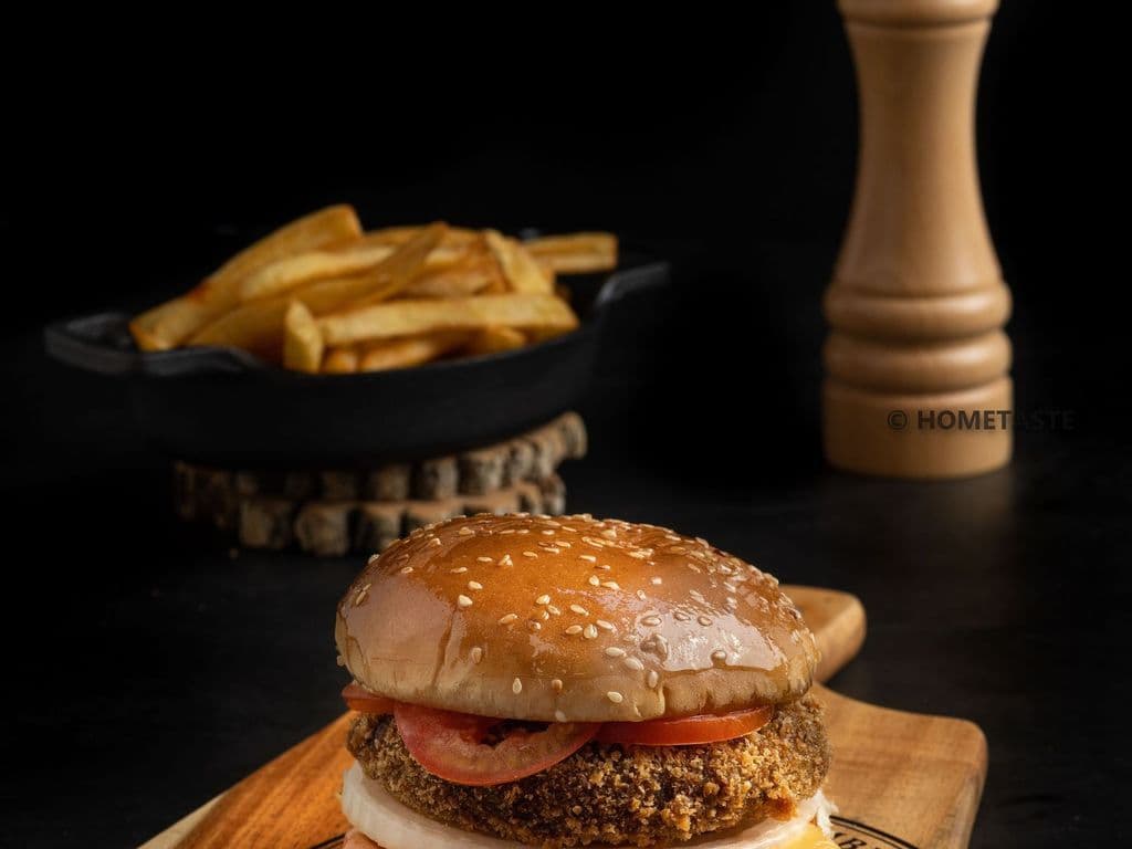 Aloo Tikki Burger Combo