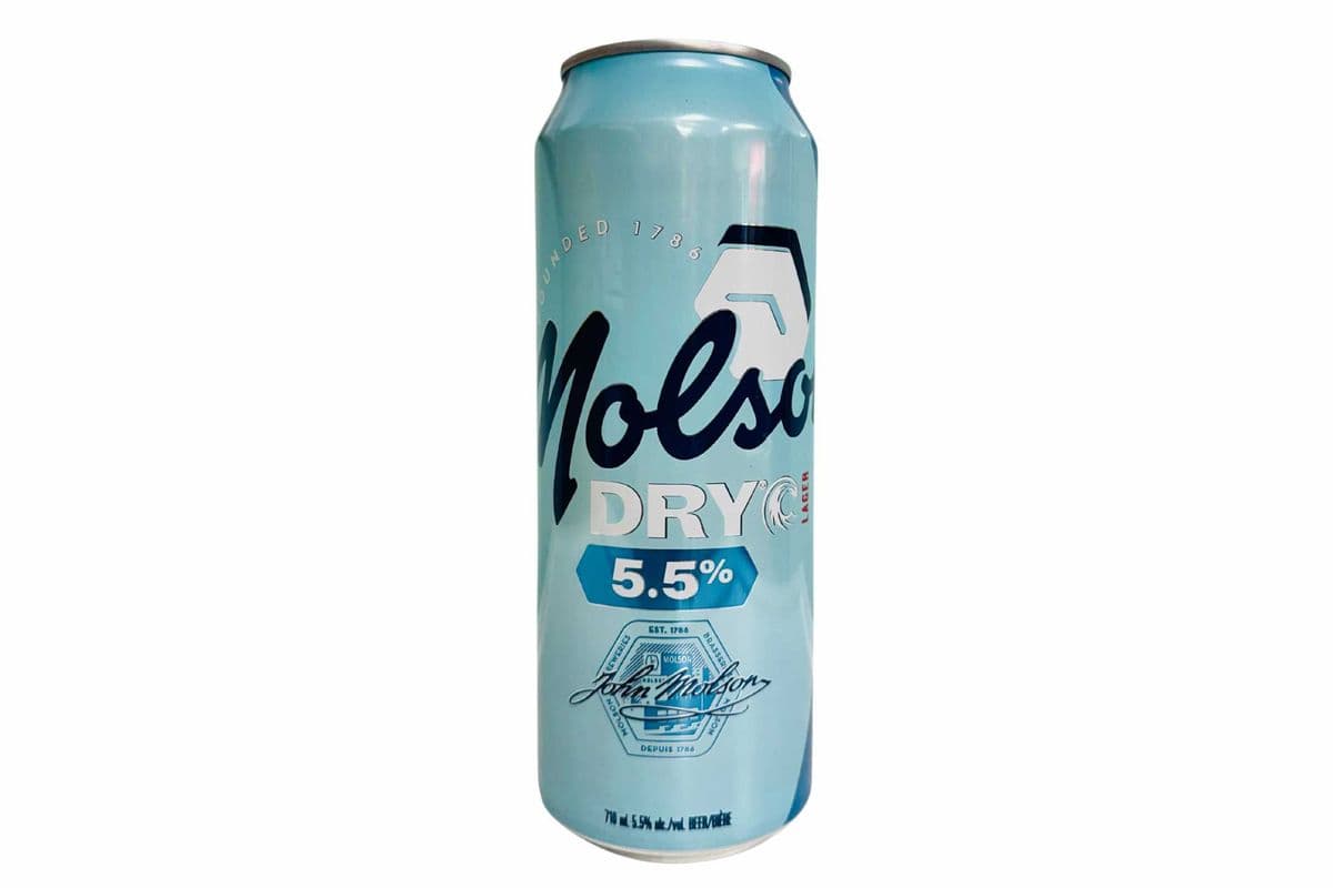 Molson Dry Lager (1 x 710mL)