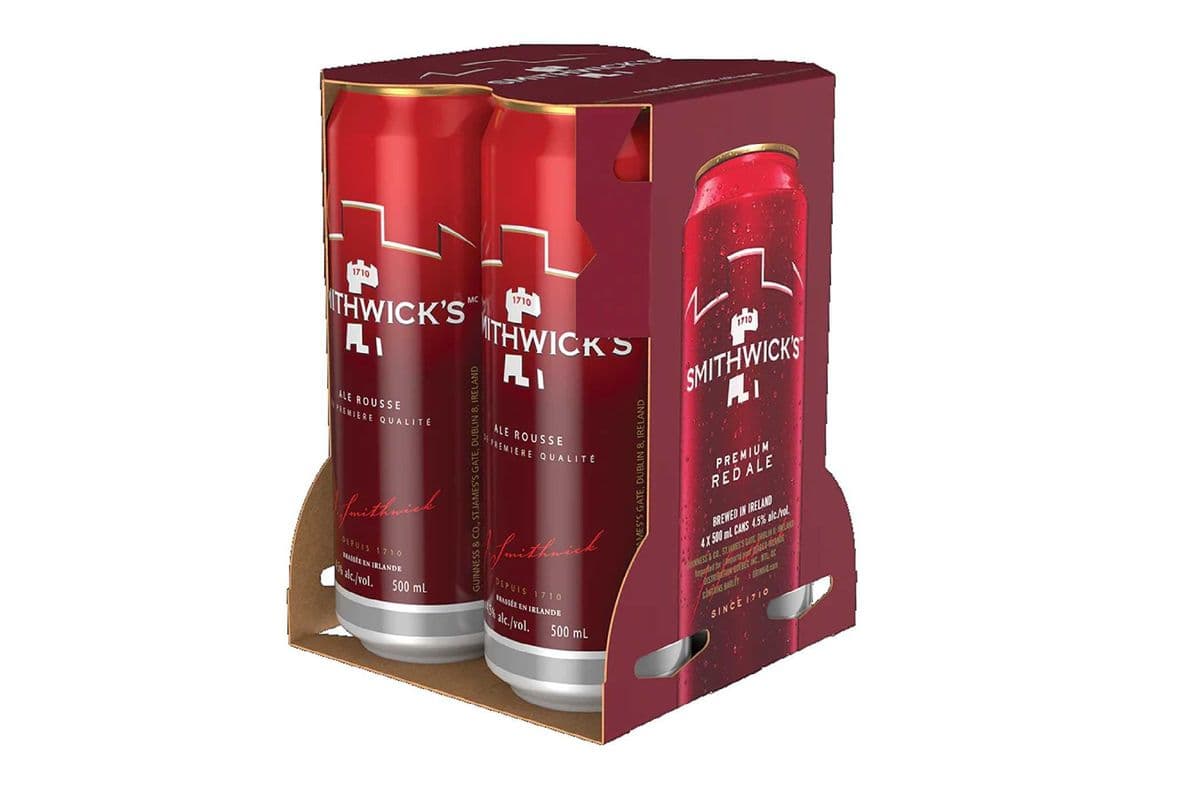 754683. SMITHWICKS RED ALE (4 x 500ML (CANS))