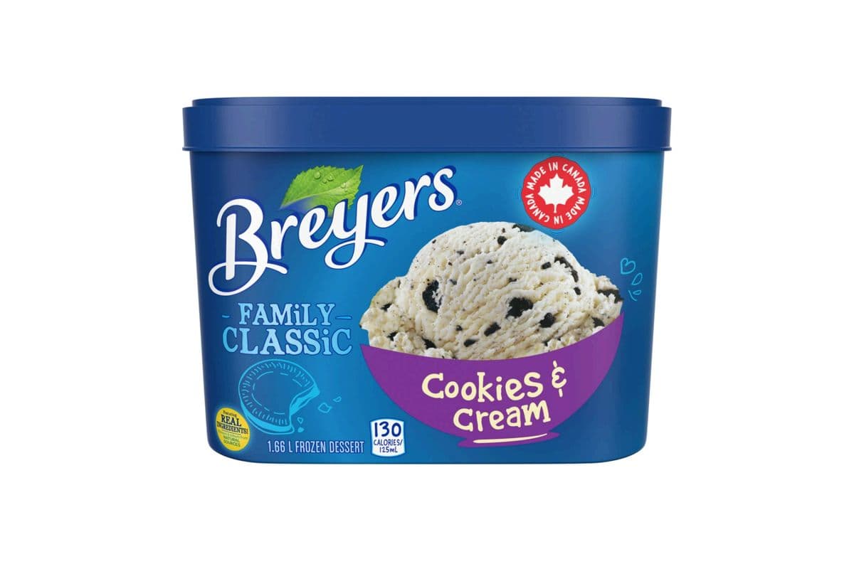 Breyers Family Classic Cookies & Cream (1.66L)