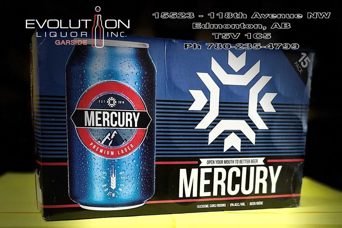 Mercury Premium Lager C355-15 Box (15 x 355ml Can)