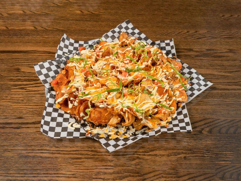 GF Regular Veggie Nachos
