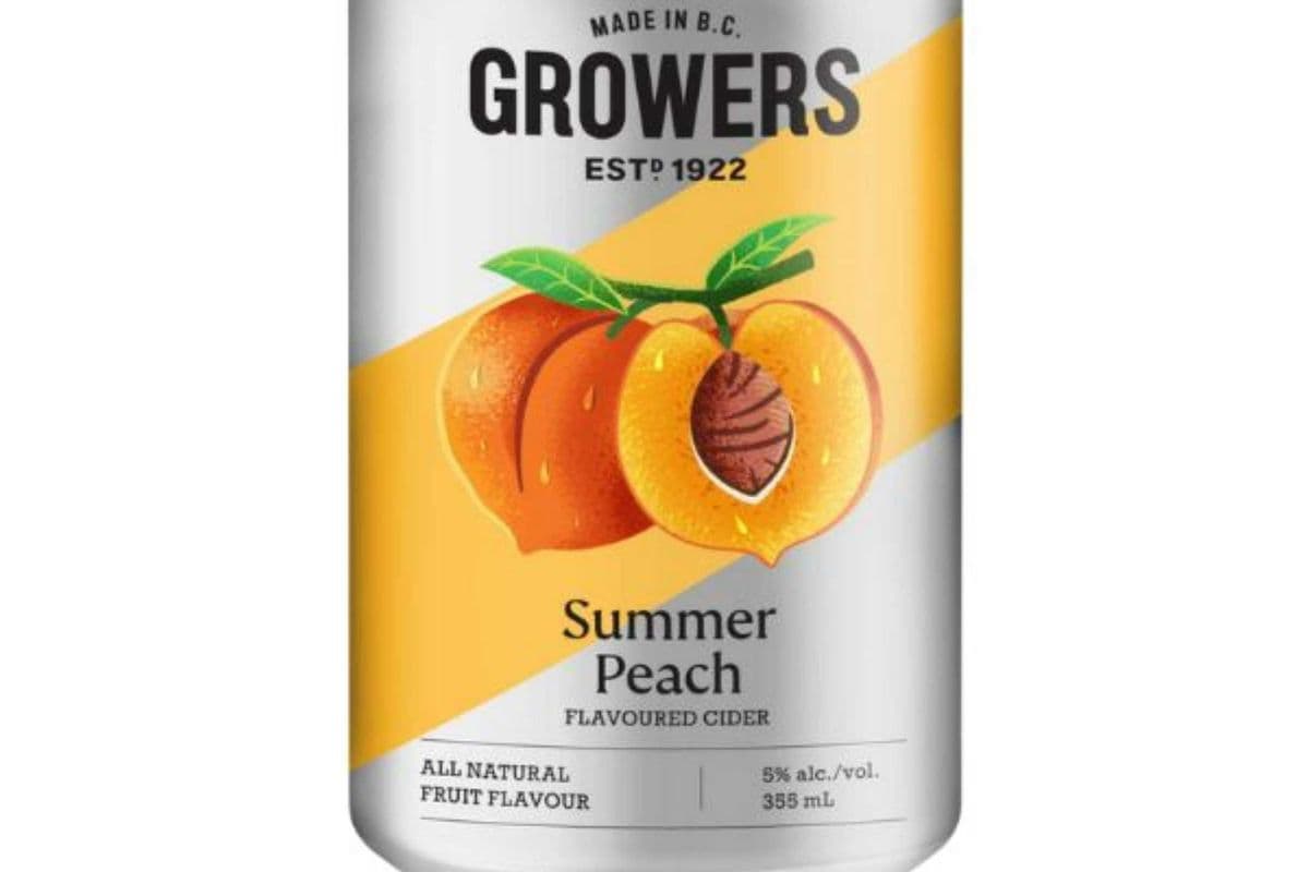 Growers Peach (6 x 355 ml)