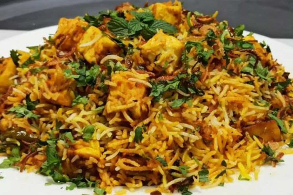 Paneer Biryani