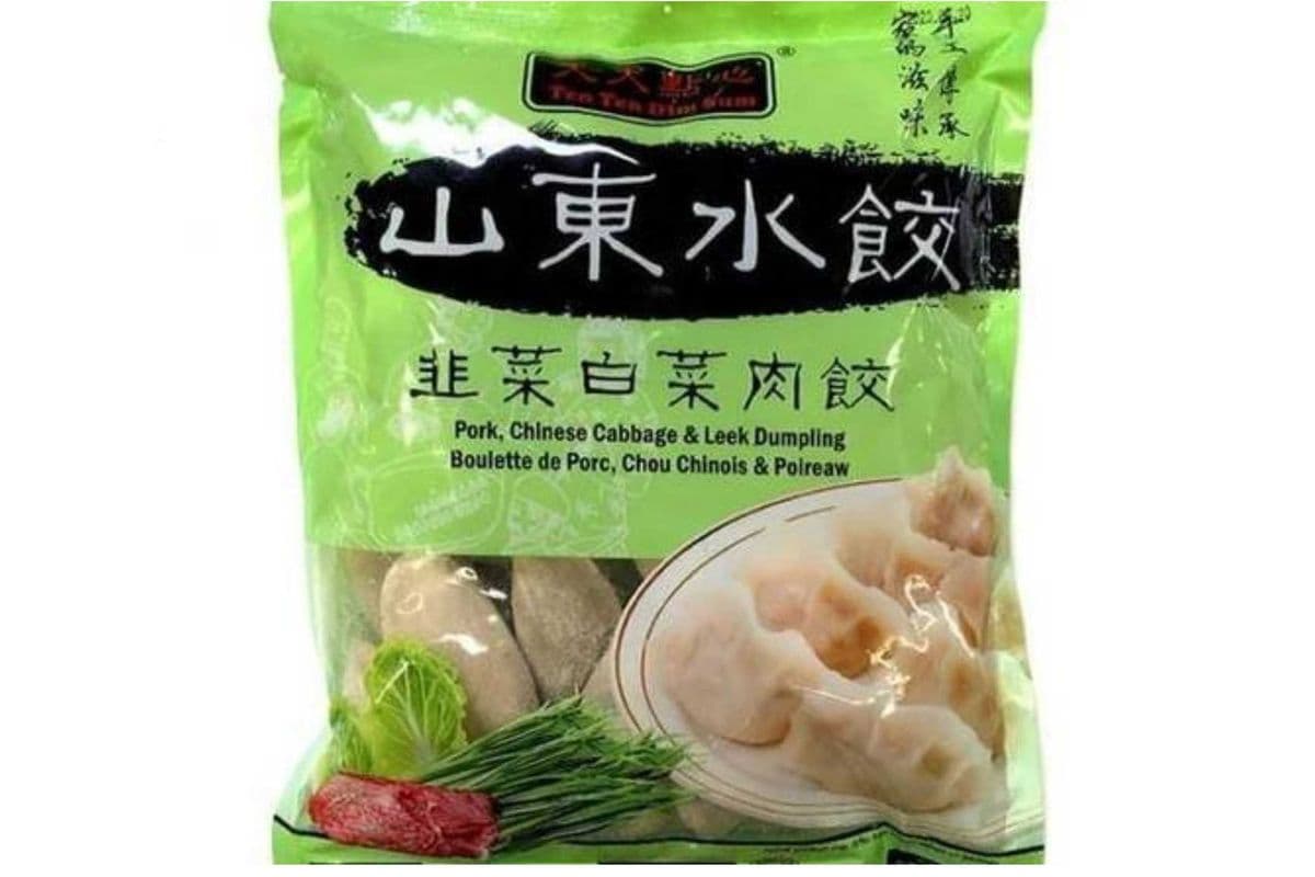 TenTenDimSum · Pork, Chinese Cabbage and Leek Dumpling (800g)