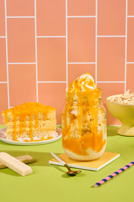 ICJ MANGO MOUSSE CAKE JAR