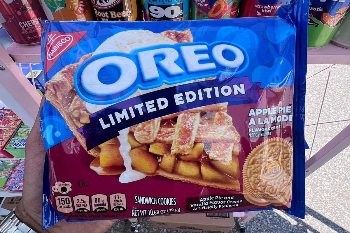 Oreo Apple Pie a la Mode Sandwich Cookies 10.68oz | Limited Edition
