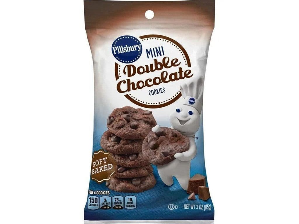 Pillsbury Mini Soft Baked Cookies Double Chocolate Chip 6 85g