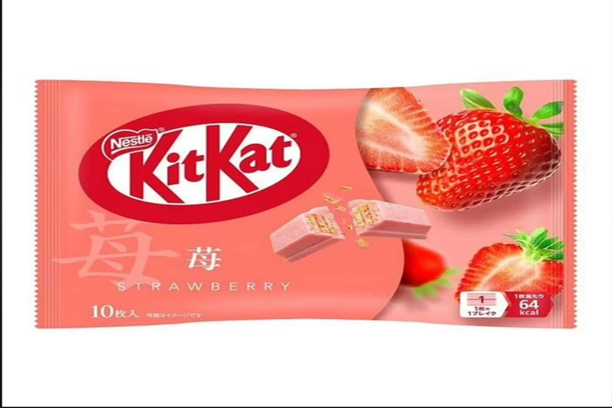 Kitkat strawberry
