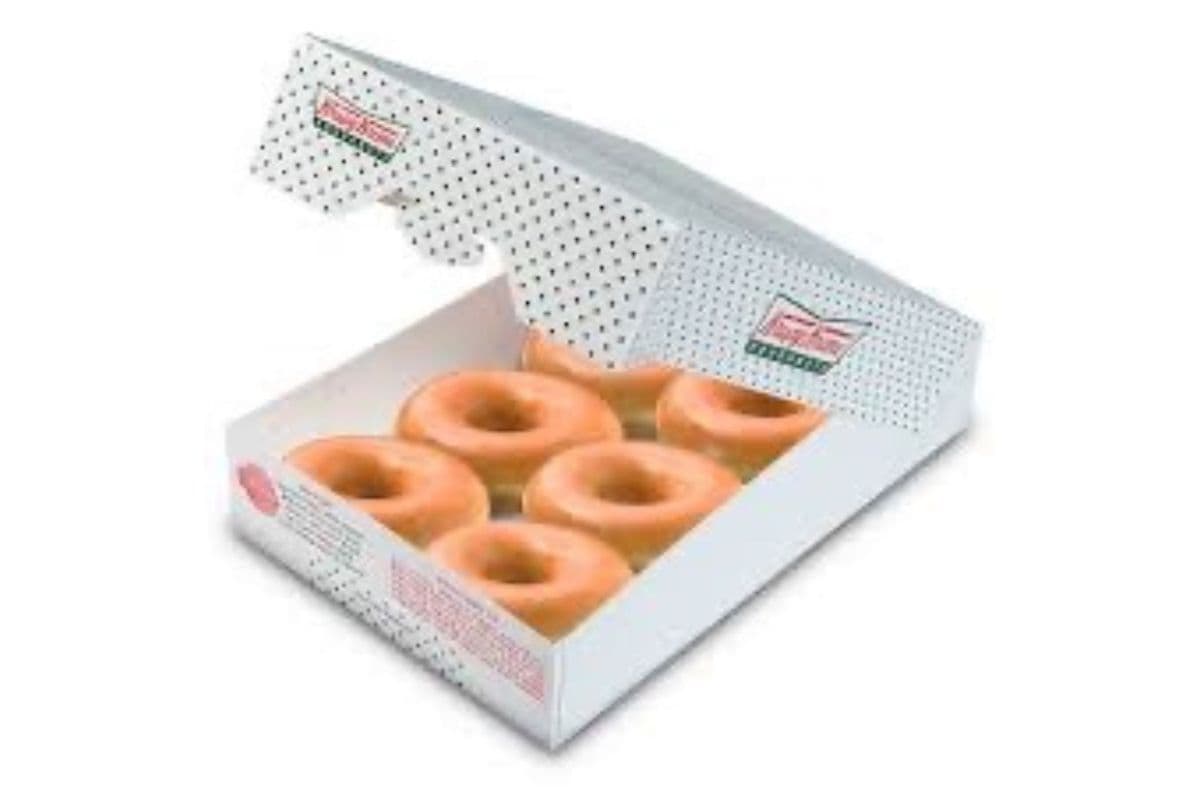 Krispy Kreme Donuts Half Dozen (6 Donuts)