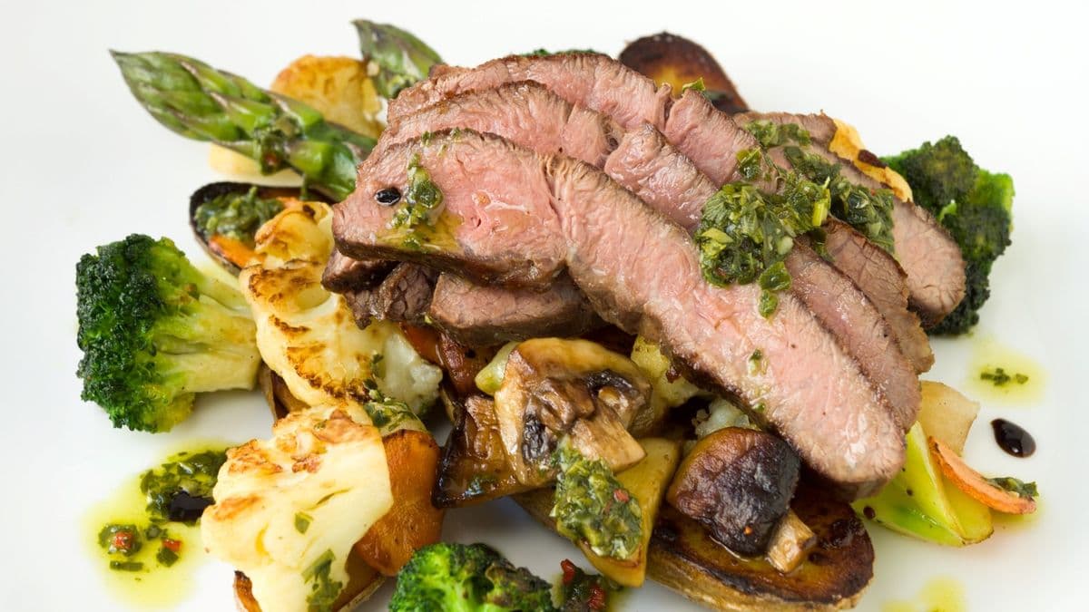 Grilled Flat Iron Steak