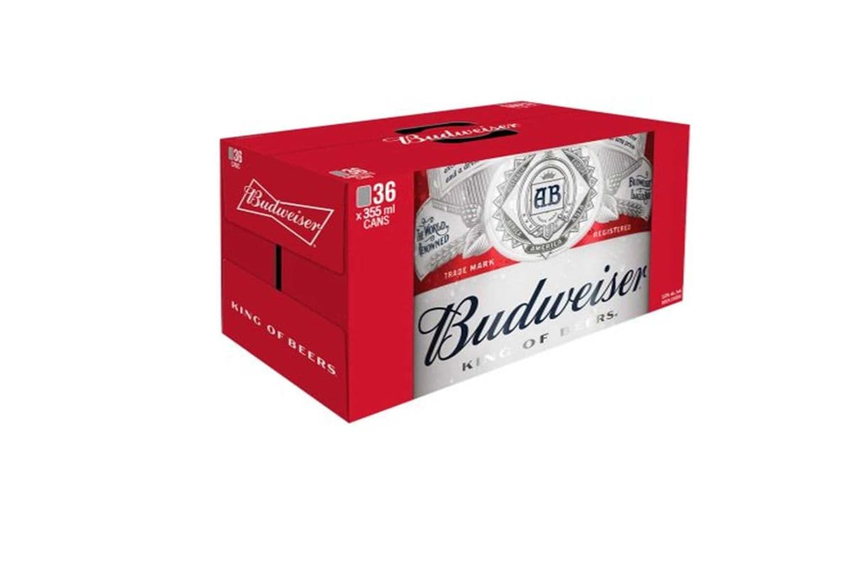 741758. BUDWEISER (36 x 355ML (CANS))