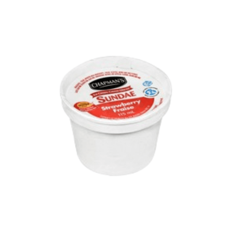 Strawberry Ice Cream Cup - Canada (115ml)