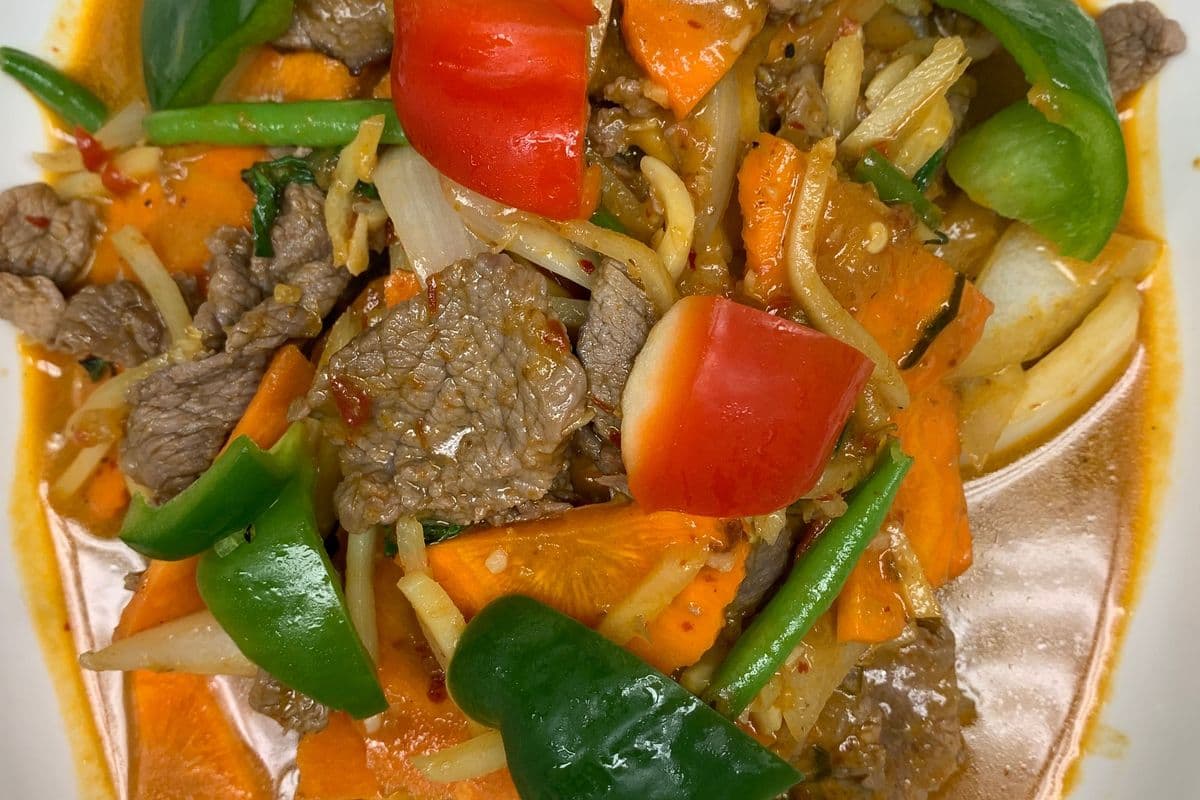 Stir Fried Spicy Beef