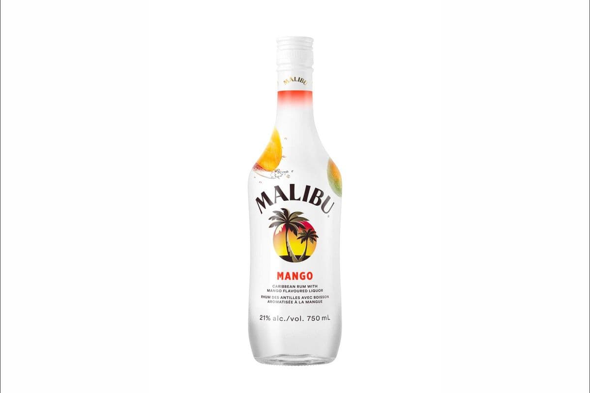 Malibu Mango Rum 750ml (1 x 750ml)