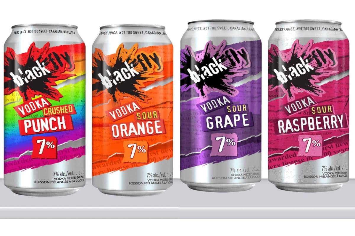 Black Fly Cocktails (4 cans) (4 x 355 mL)