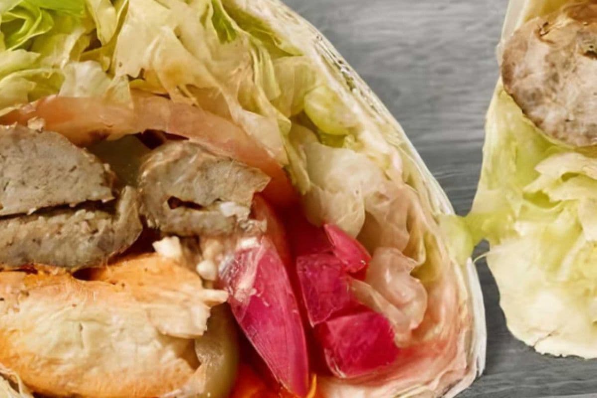 Large Mixed Kebab Wrap