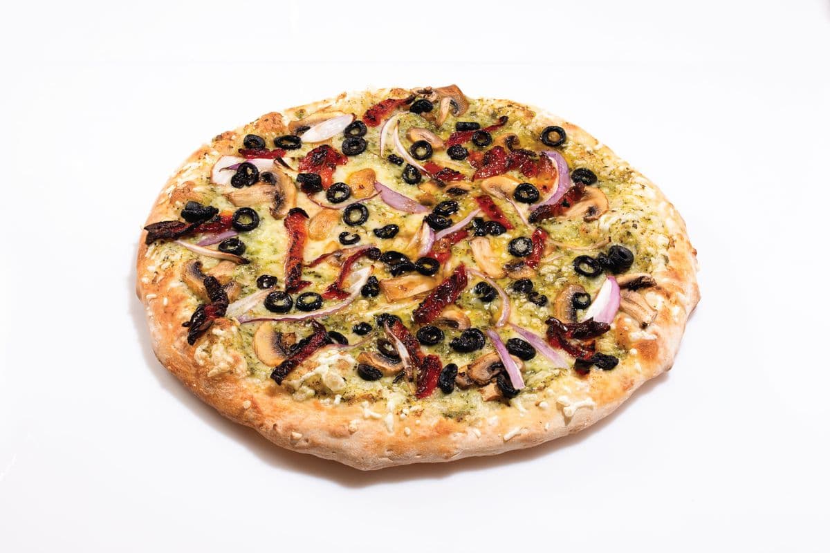 Medium Plant-Based Garden Pesto Pizza