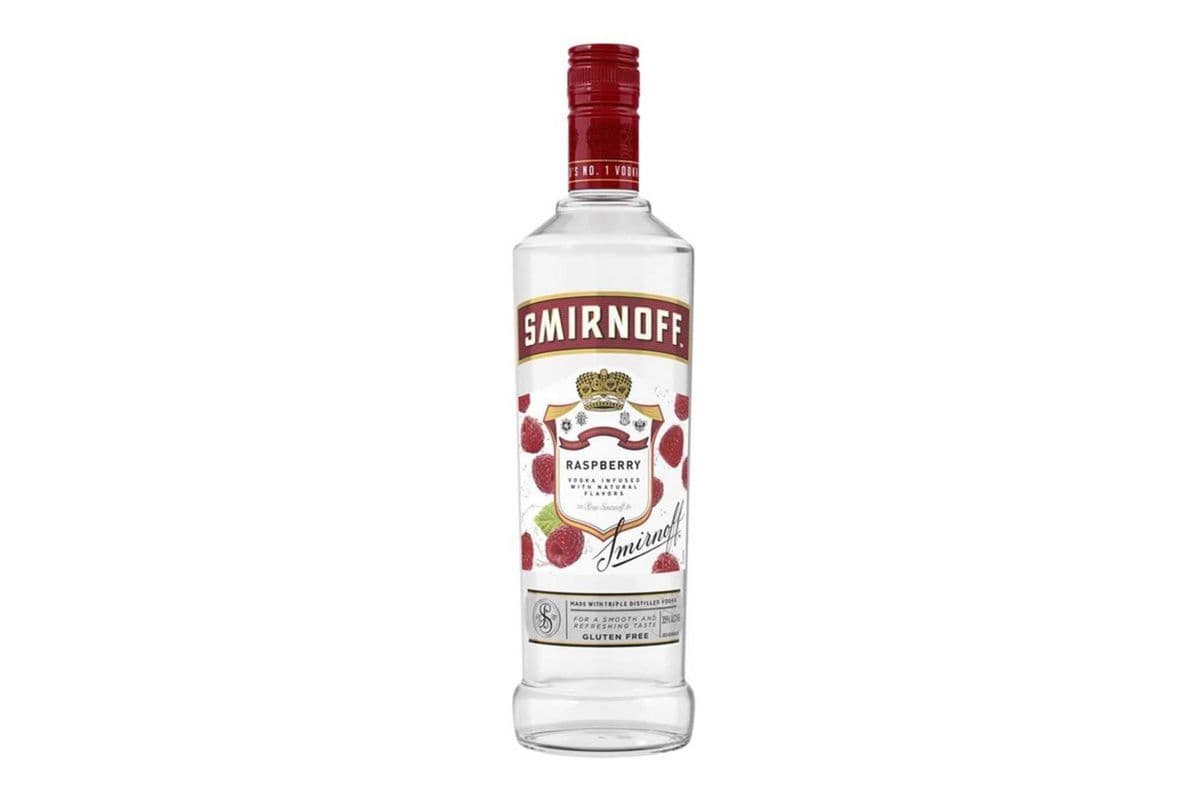 Smirnoff Raspberry (1 x 750 ml Bottle)