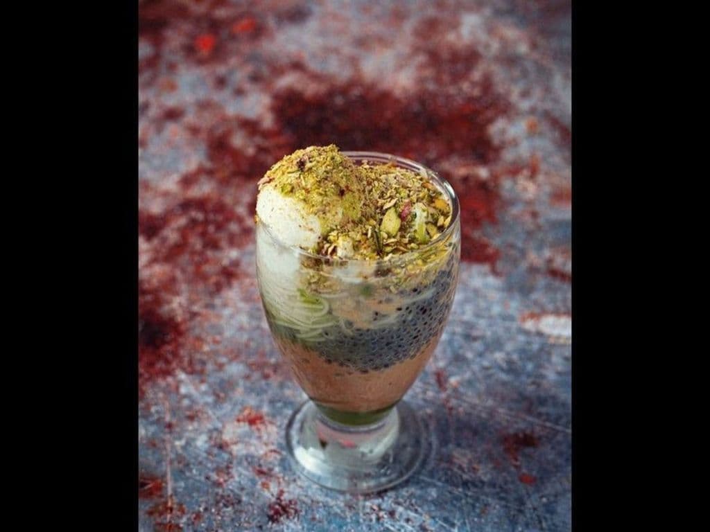 Lrg Green Pista Falooda