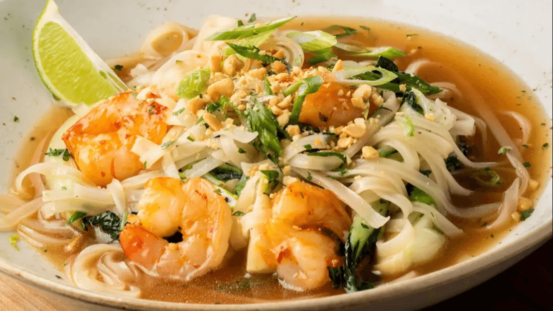 Thai Shrimp Noodle Bowl