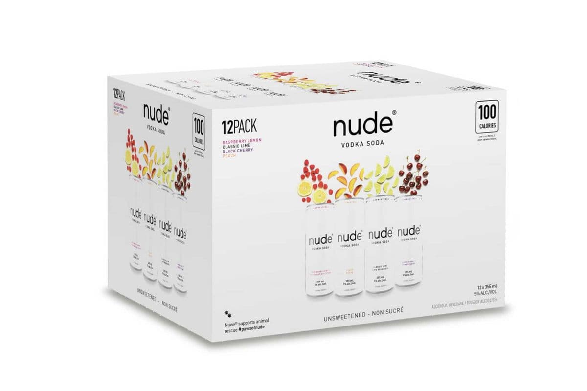 Nude Vodka Soda Mixer (12 x 355 ml)