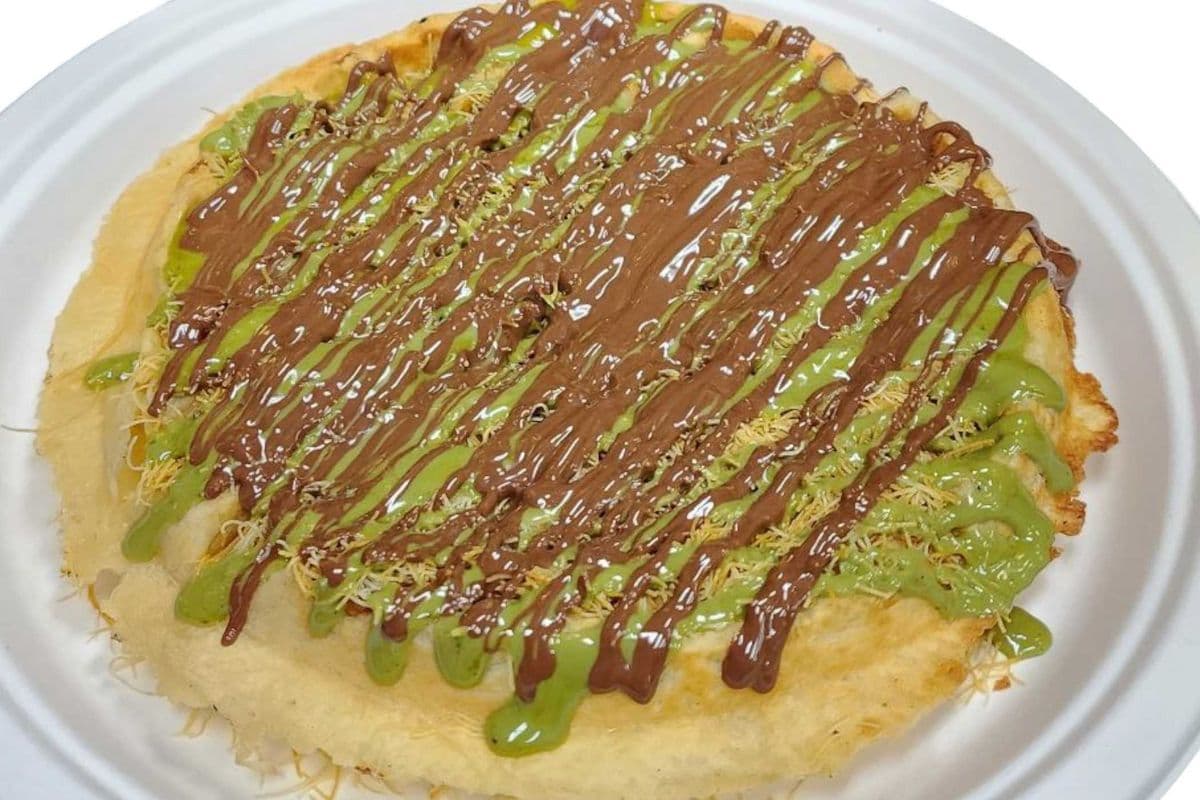 Dubai Chocolate Waffle