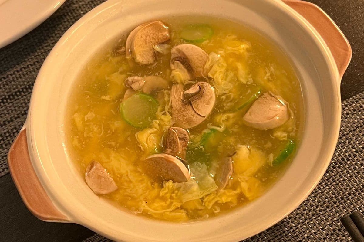 307. Mushroom Egg Drop Thick Soup