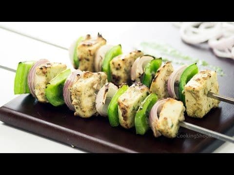 Malai Paneer Tikka Kebab
