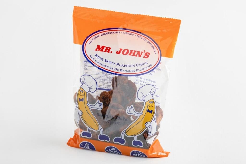 Mr.John's Plantain Chips Ripe Spicy (135g)