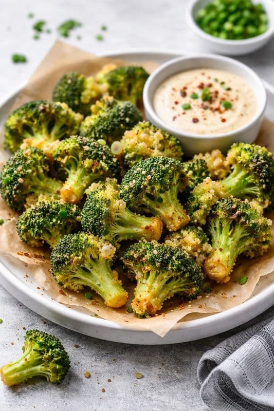 E-15 BBQ Broccoli / E-15 Brocoli croustillant