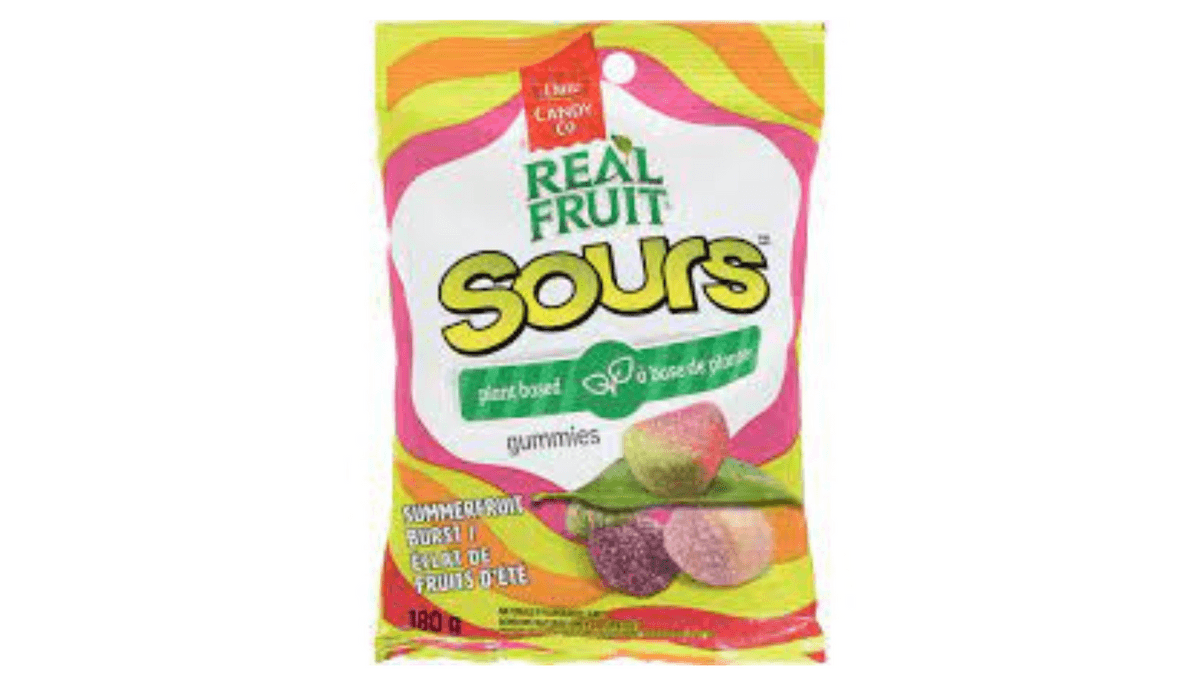 Dare REAL FRUIT Sours Éclat De Fruits D'Été / Summerfruit Burst 180g