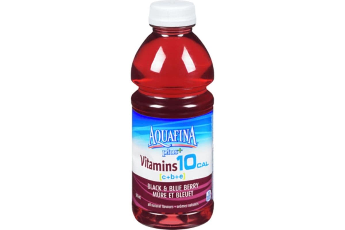 Aquafina Vitamins 10 Cal Black & Blue Berry (591 mL)