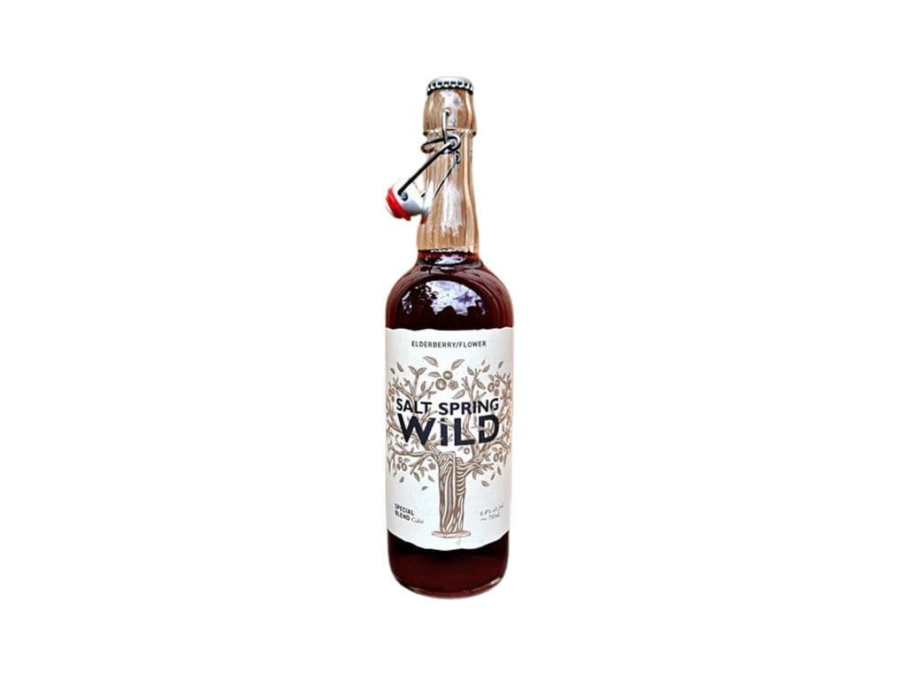 Salt Spring Wild Cider Elderberry / Flower (750ml)