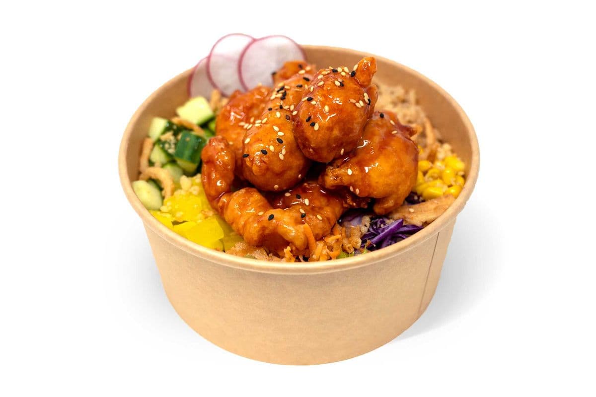 Poulet Général Tao poké / General Tao Chicken Poké