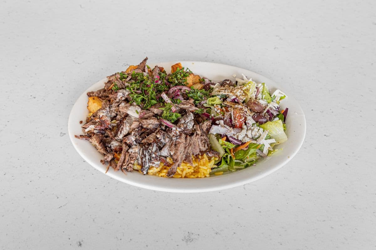 Assiette shawarma au poulet / Shawarma Chicken Plate