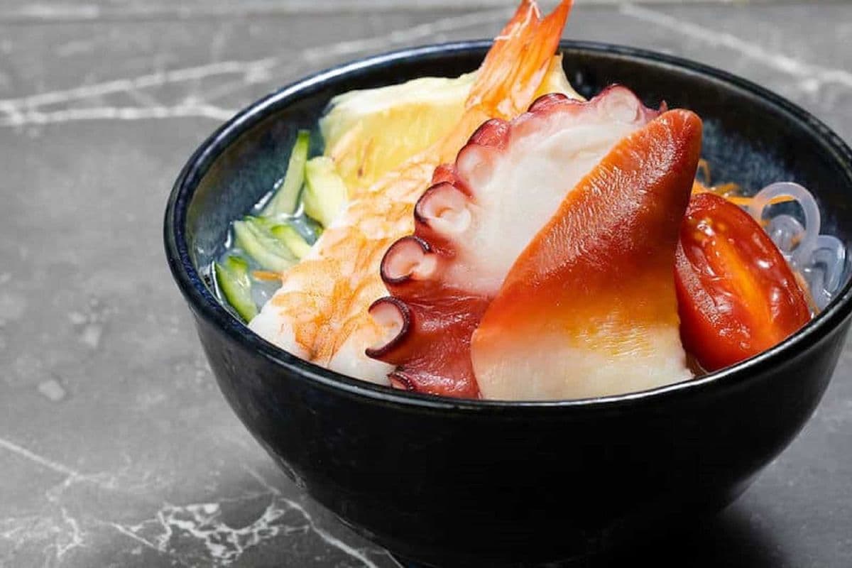 Seafood Sunomono