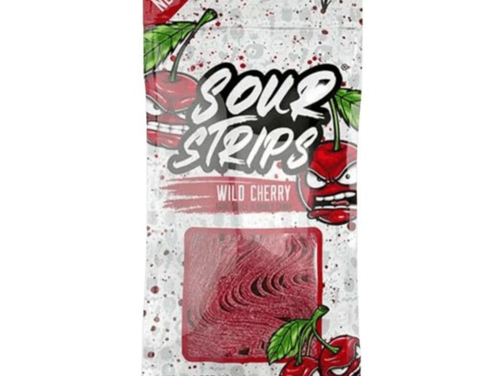 Sour Strips (96g) - WILD CHERRY