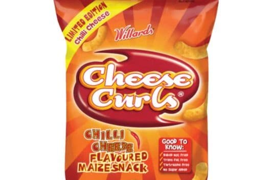 Willards Chilli Cheese Curls (150g)