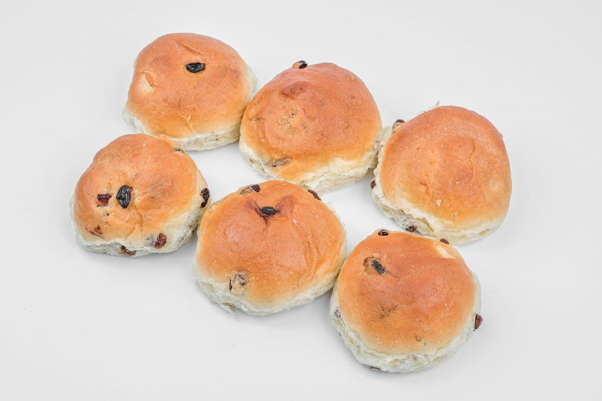 Tea Cake Buns (Pack of 6)