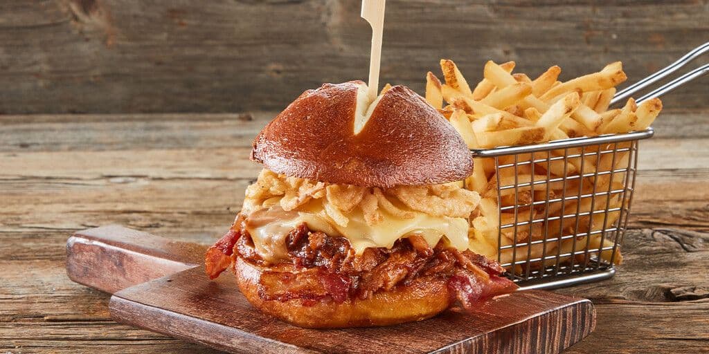 Sandwich porc effiloché / Pulled Pork Sandwich