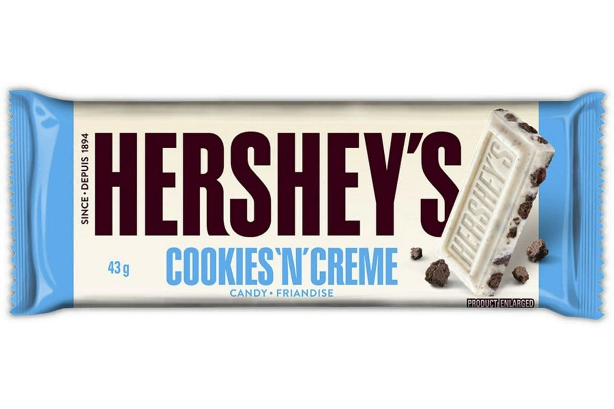 Hershey's Cookies & Cream Chocolate Bar (43g)