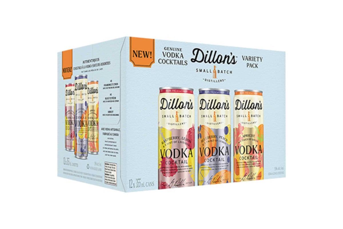 Dillons Cocktail Vodka Variety (12 x 355ML Cans)