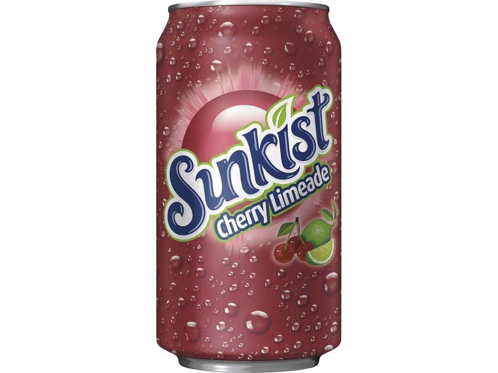 Sunkist Cherry Limeade 355ml Soda