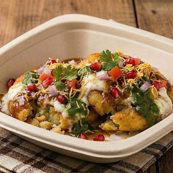 Aloo Tikki Chaat