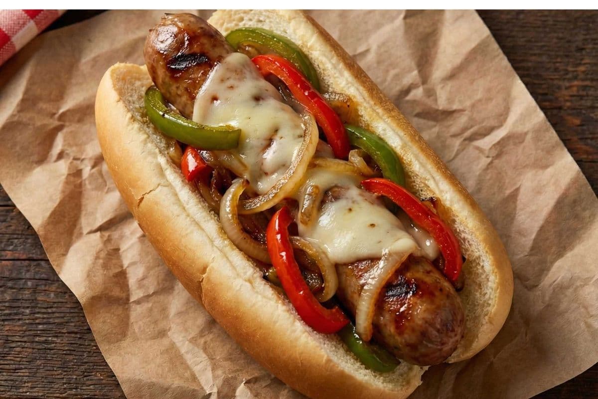 Loaded Chicken Hot Dog