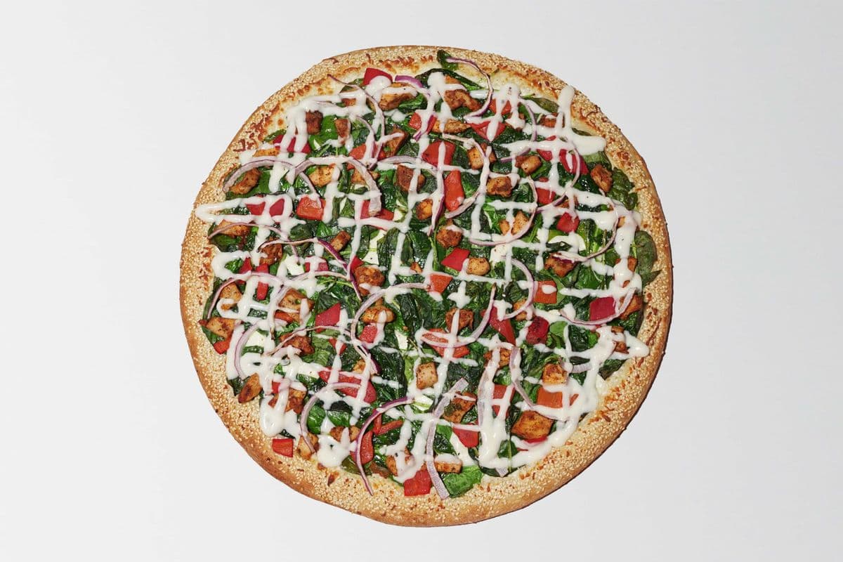 X-Large Chicken Alfredo Pizza