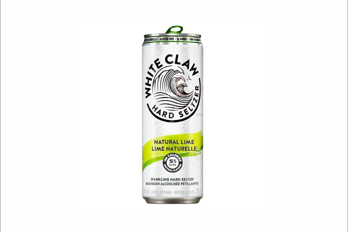 White Claw Hard Seltzer Natural Lime 473ml (1 x 473ml)